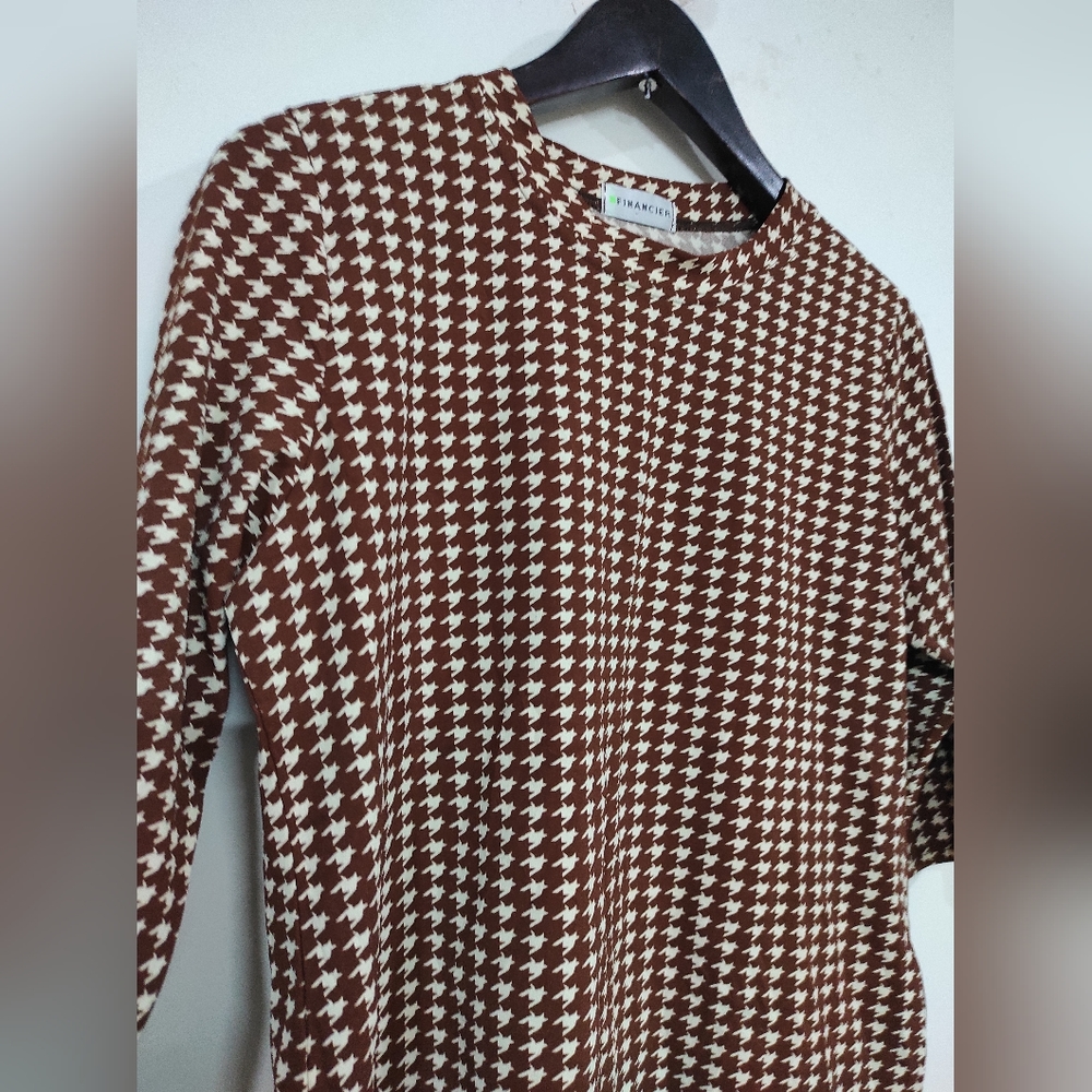 Brown 3/4th Sleeve top 🤎 - Picture 3 of 15